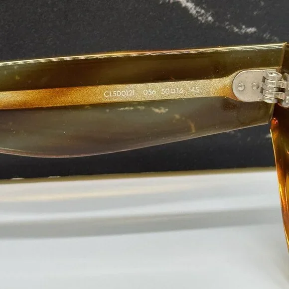 NEW CELINE HAVANA WOMEN EYEGLASSES CELINE CL50012I 056 - Picture 7 of 9